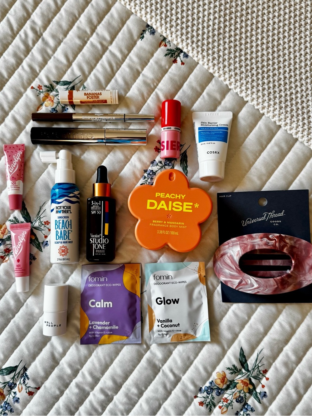 14 Piece Beauty / Skincare / Makeup Bundle – Vacation, COSRX, Lanolips, Sacheau